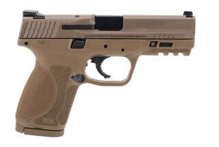 Smith and Wesson M&P9 2.0 Compact 9mm pistol comes in flat dark earth